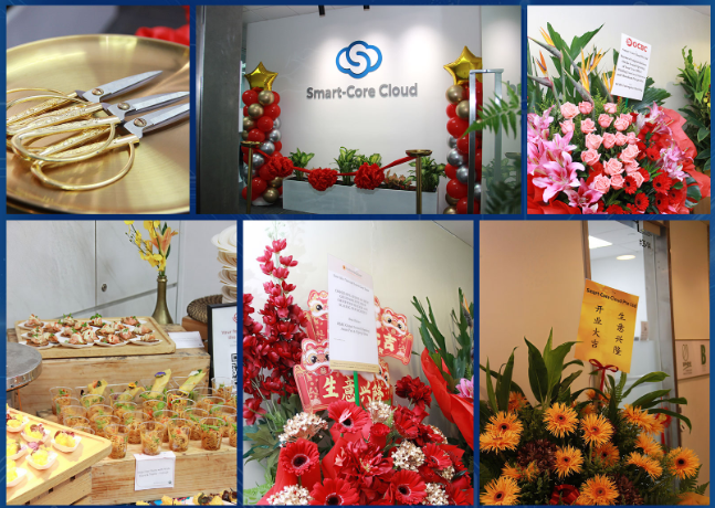 SMART-CORE CLOUD Singapore office opening ceremony