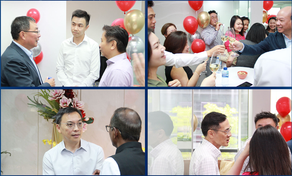 Leadership discussion with partners during opening event